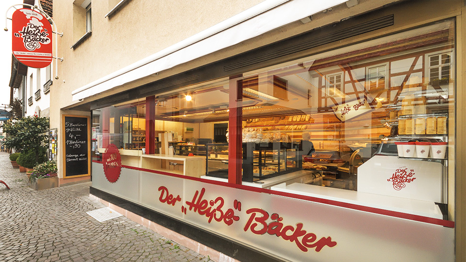Bäckerei Heiß Firmensitz Heidelberger Straße